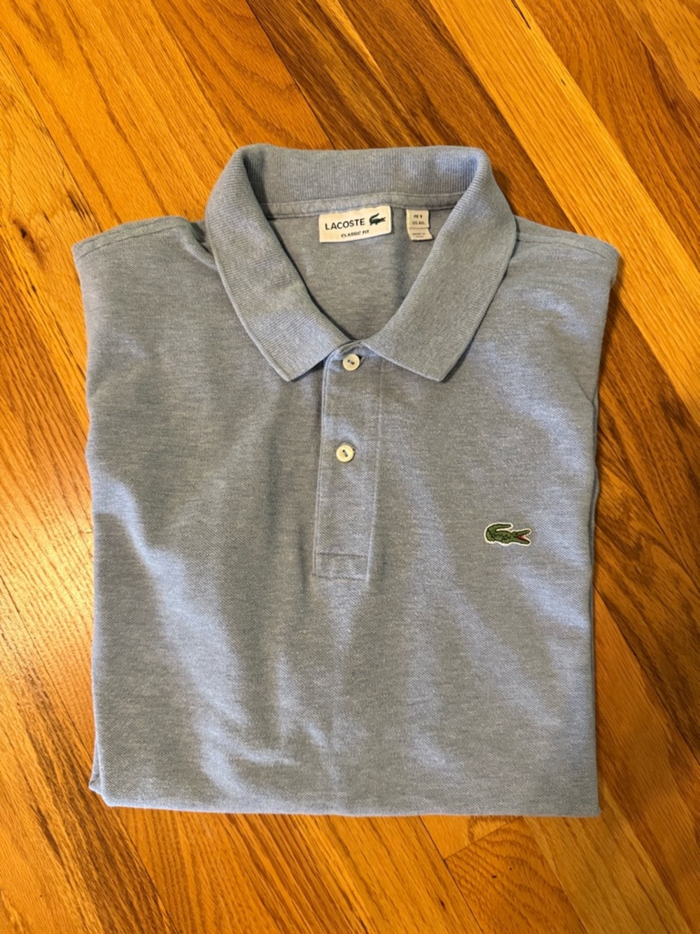 Lacoste Light Blue Classic Piqué Polo